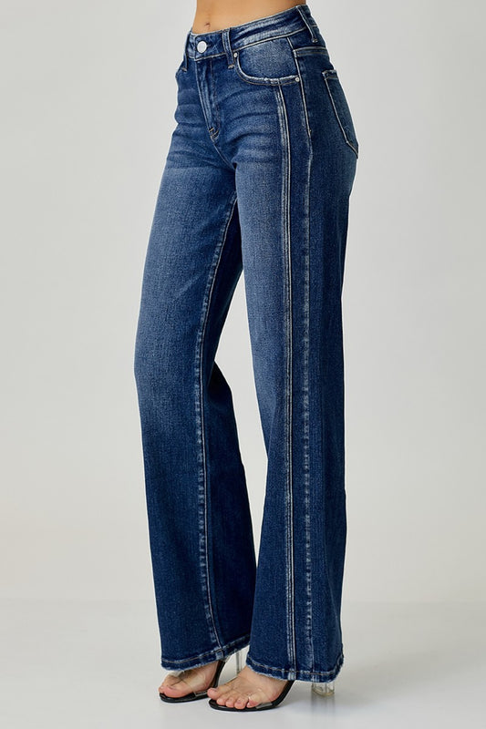 RISEN Mid Rise Straight Jeans - FunkyPeacockStore (Store description)