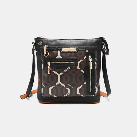 Nicole Lee USA Geometric Pattern Crossbody Bag - FunkyPeacockStore (Store description)