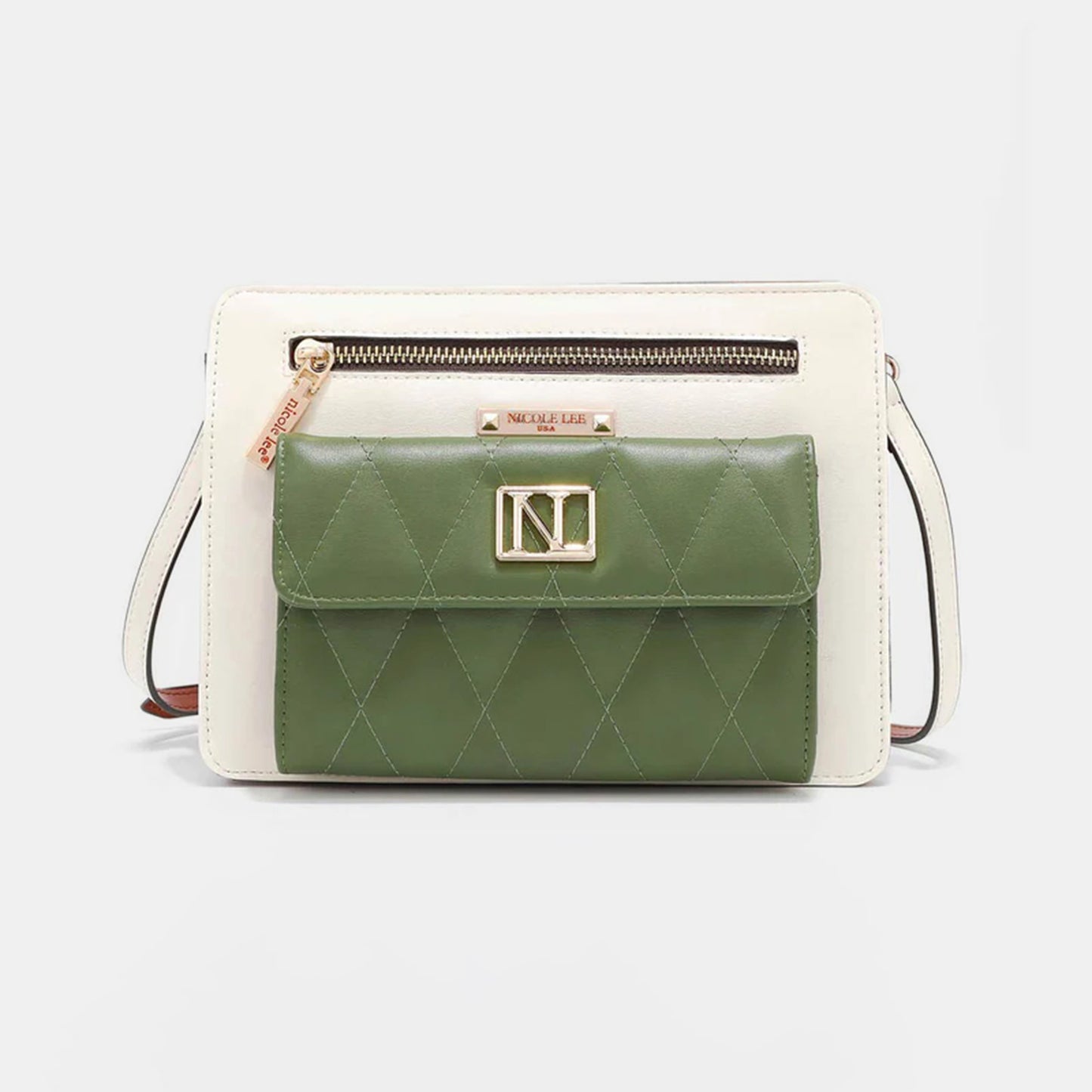 Nicole Lee USA Color Block Crossbody Bag - FunkyPeacockStore (Store description)