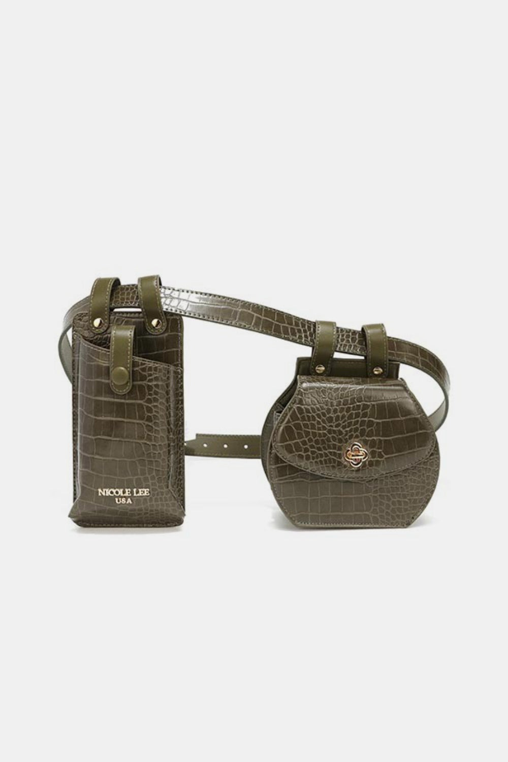 Nicole Lee USA 2 Piece Texture Belt Bag - FunkyPeacockStore (Store description)