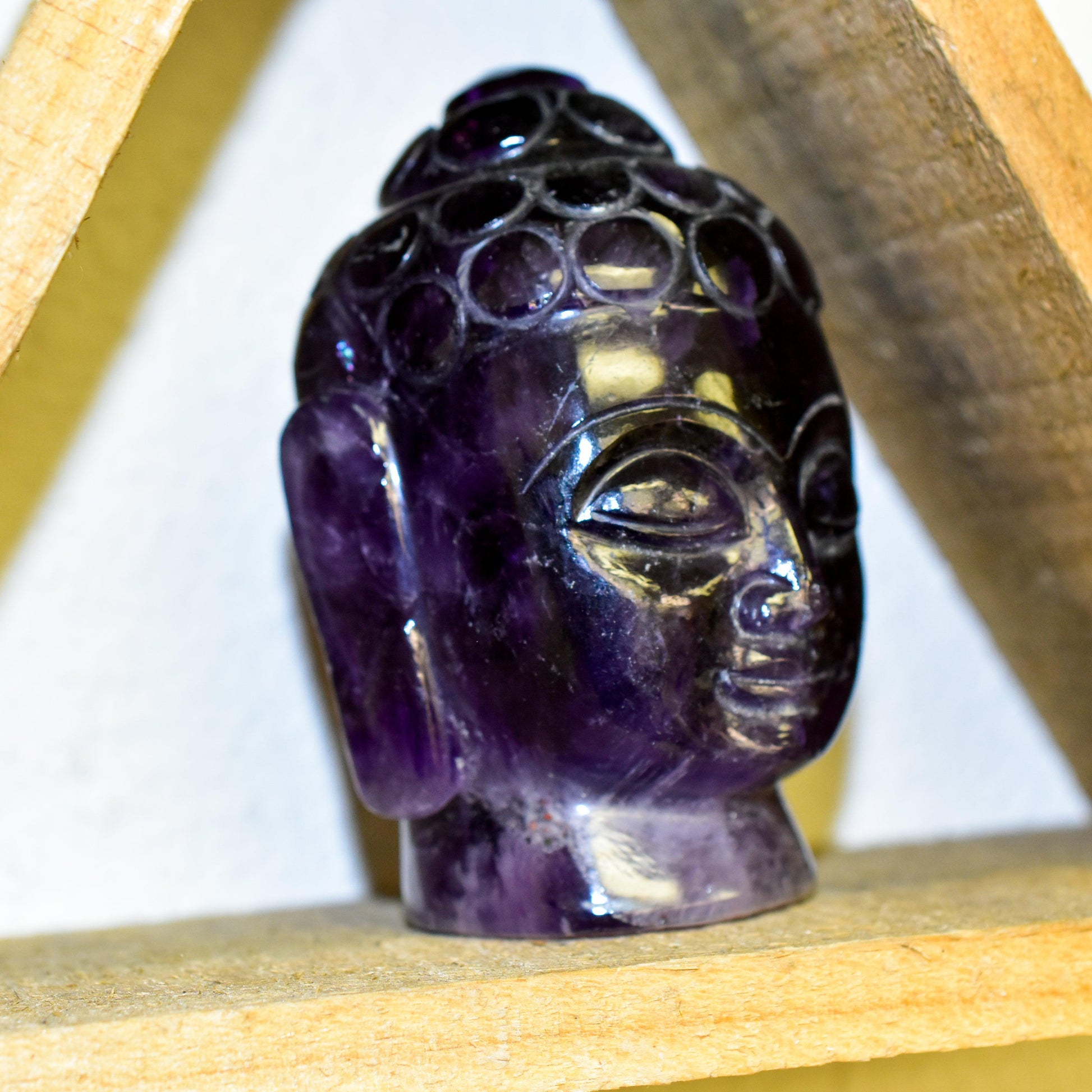 Crystal Buddha Heads - FunkyPeacockStore (Store description)