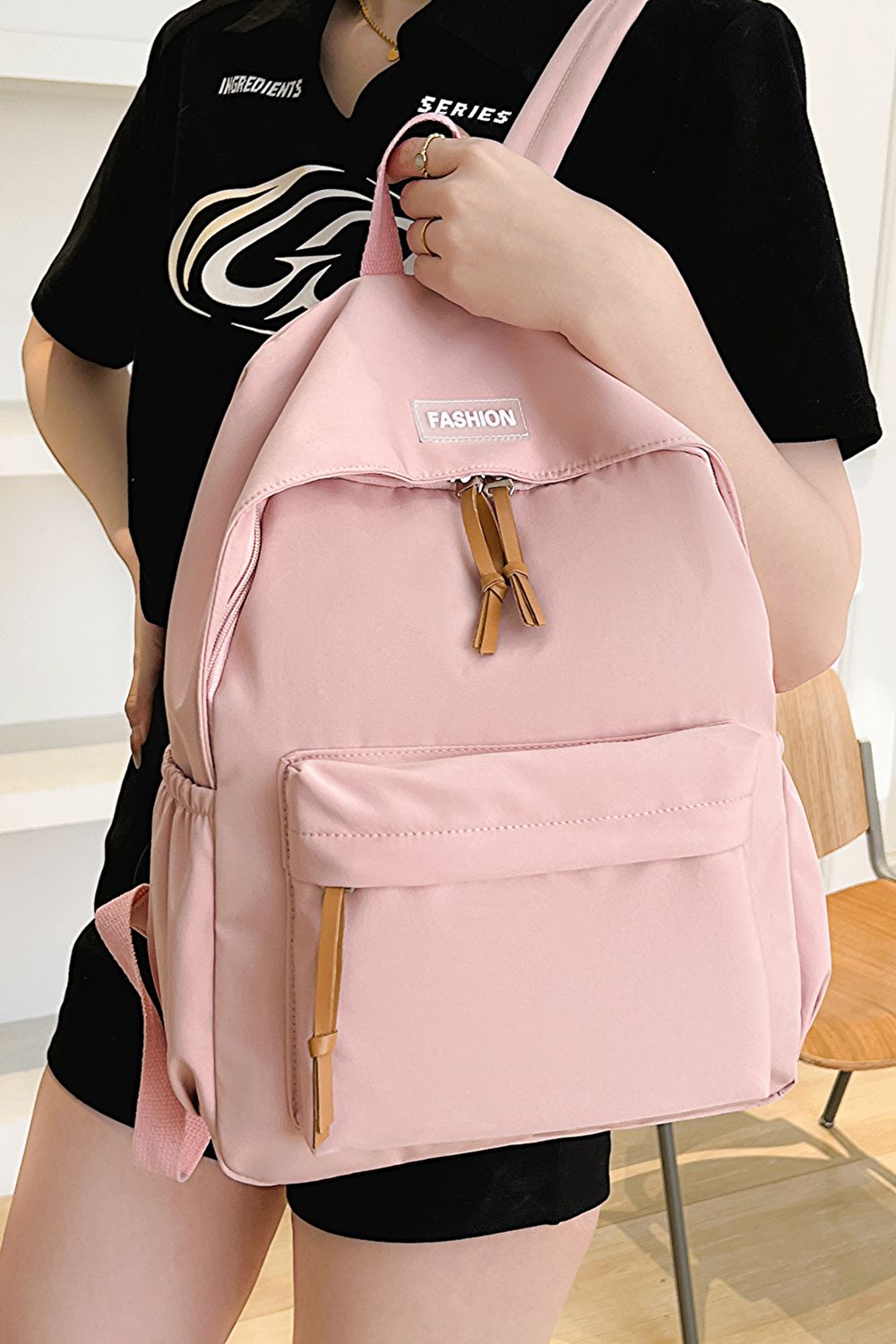 FASHION Polyester Backpack - FunkyPeacockStore (Store description)