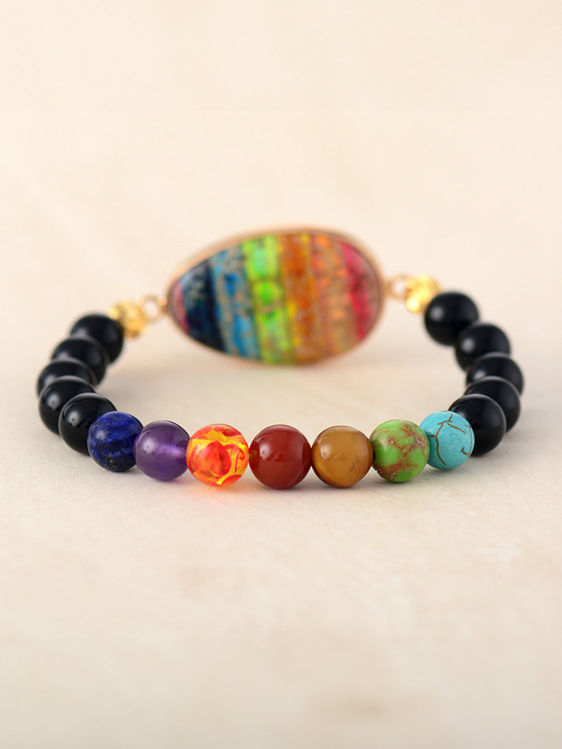 Geometrical Shape Beaded Bracelet - FunkyPeacockStore (Store description)