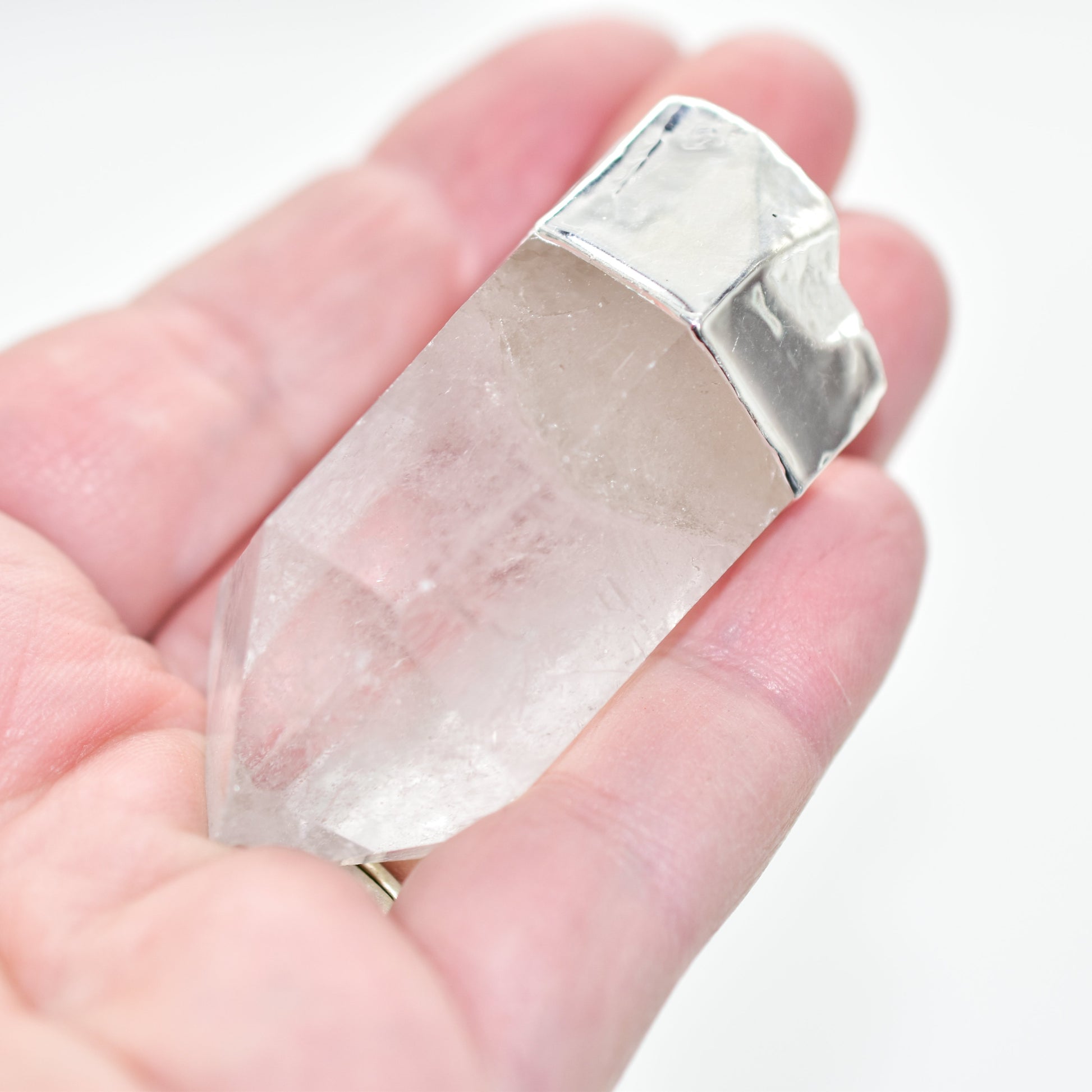 Large Single Crystal Point Pendant - FunkyPeacockStore (Store description)