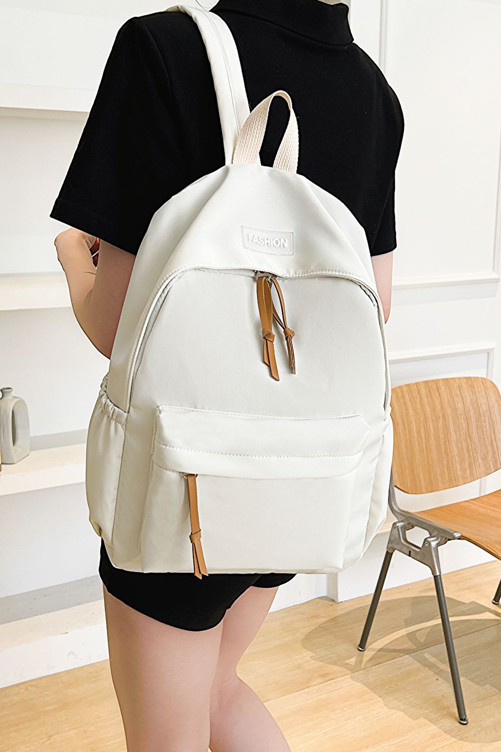 FASHION Polyester Backpack - FunkyPeacockStore (Store description)