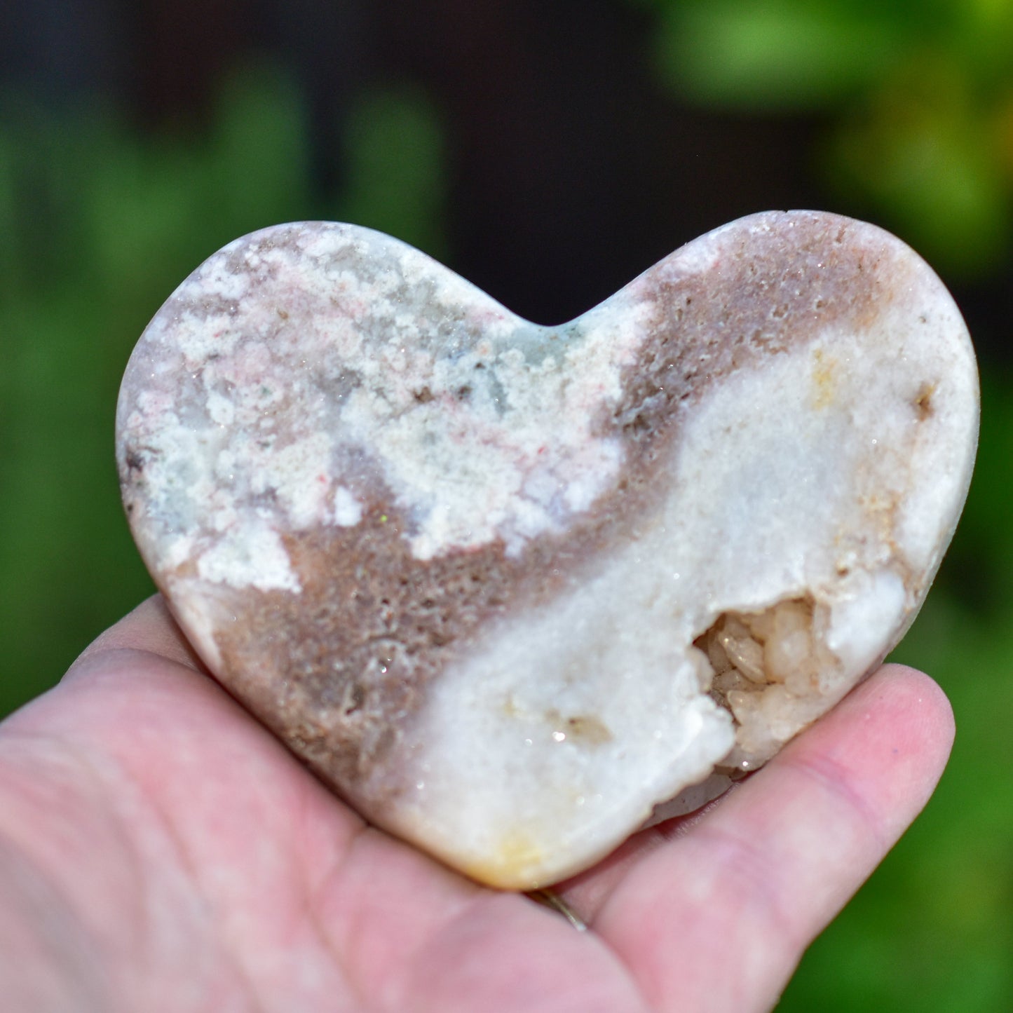 Pink Amethyst Hearts - FunkyPeacockStore (Store description)