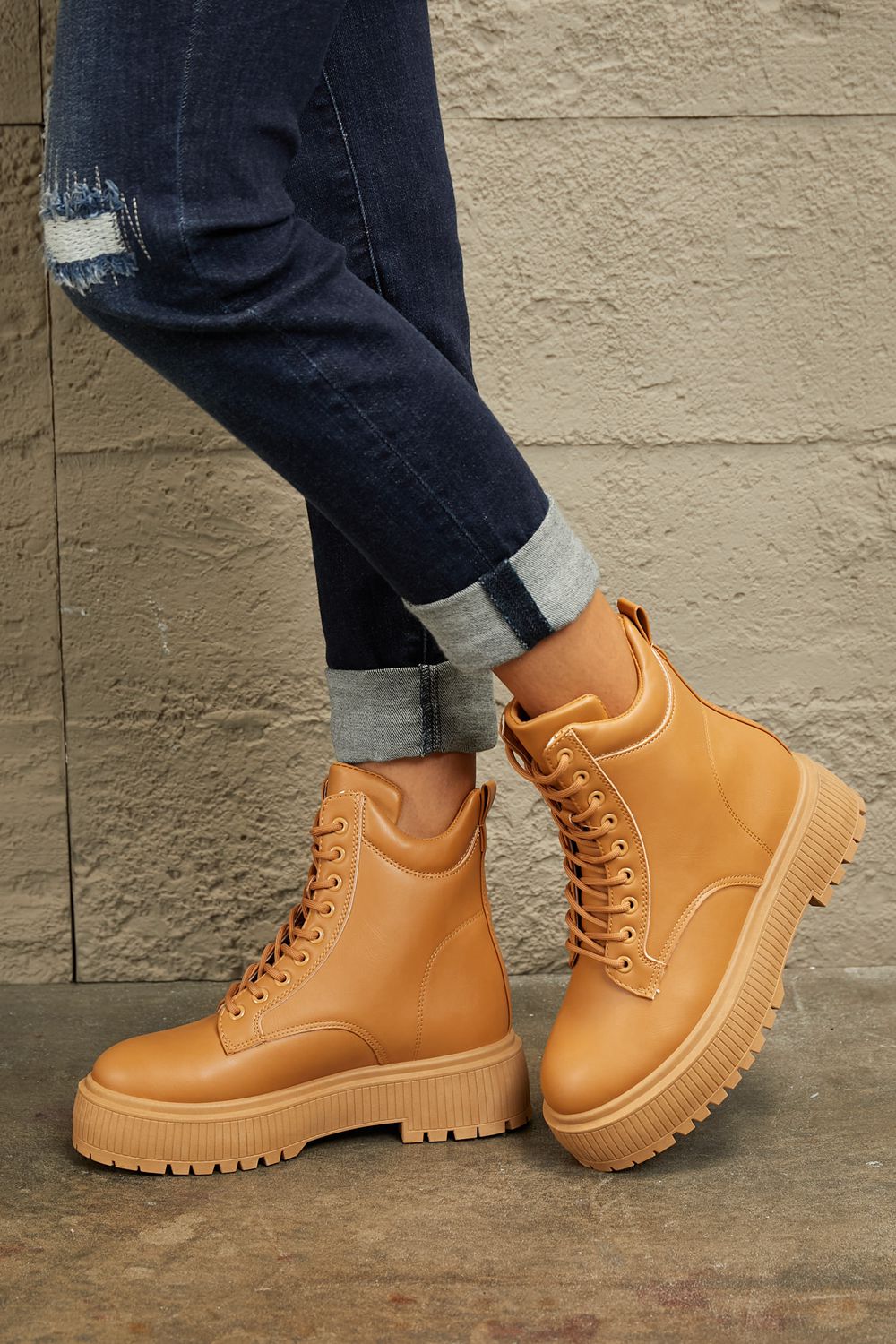 East Lion Corp Platform Combat Boots - FunkyPeacockStore (Store description)