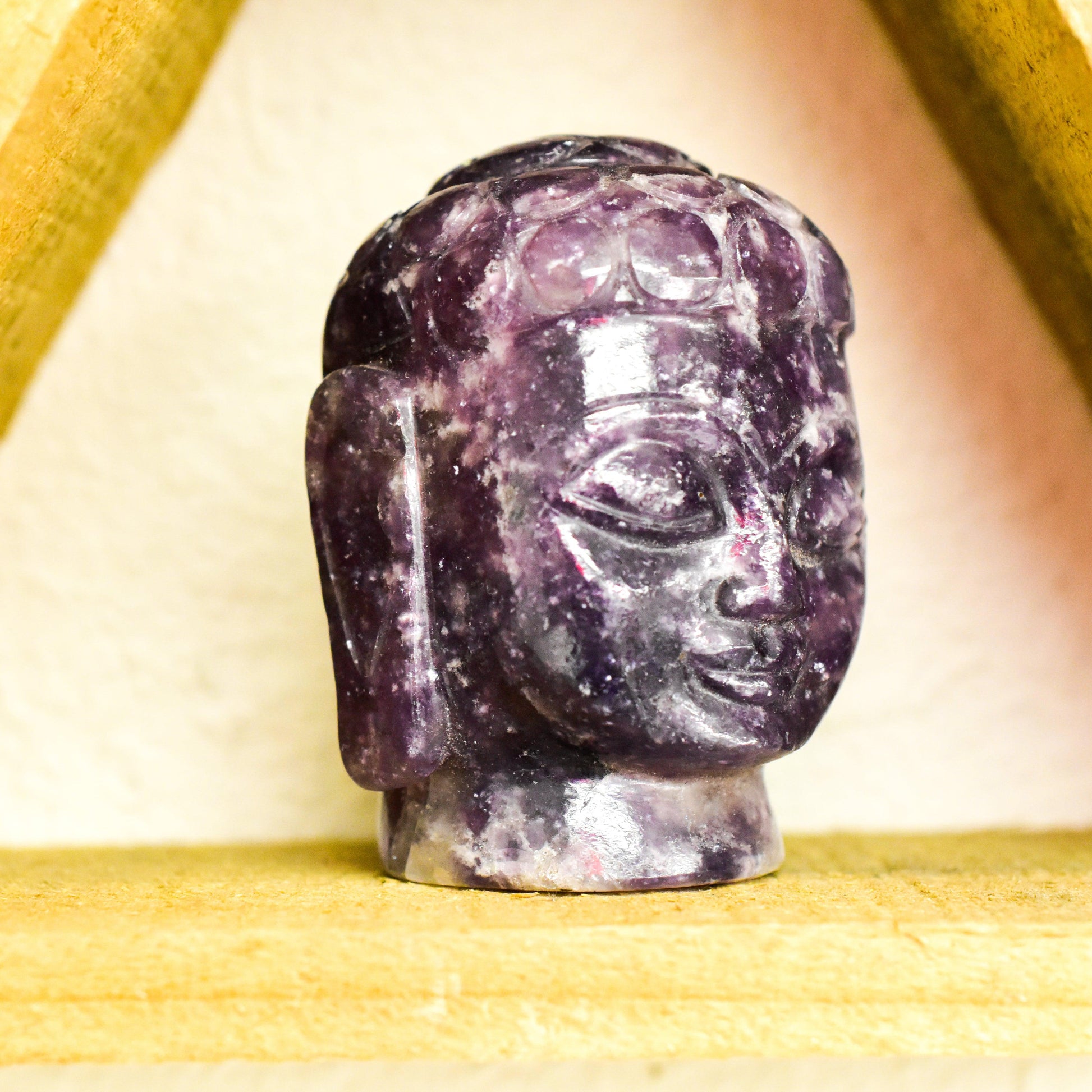 Crystal Buddha Heads - FunkyPeacockStore (Store description)