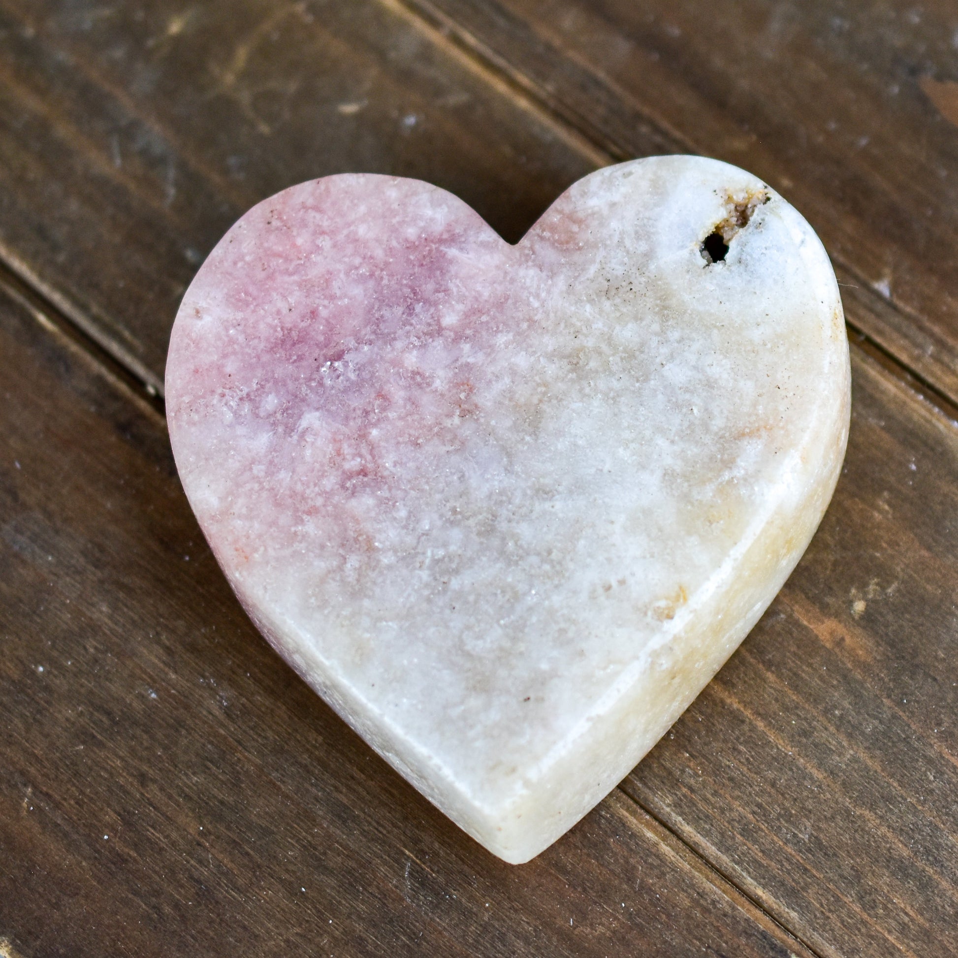 Pink Amethyst Hearts - FunkyPeacockStore (Store description)