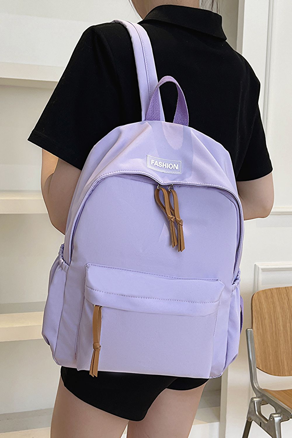 FASHION Polyester Backpack - FunkyPeacockStore (Store description)