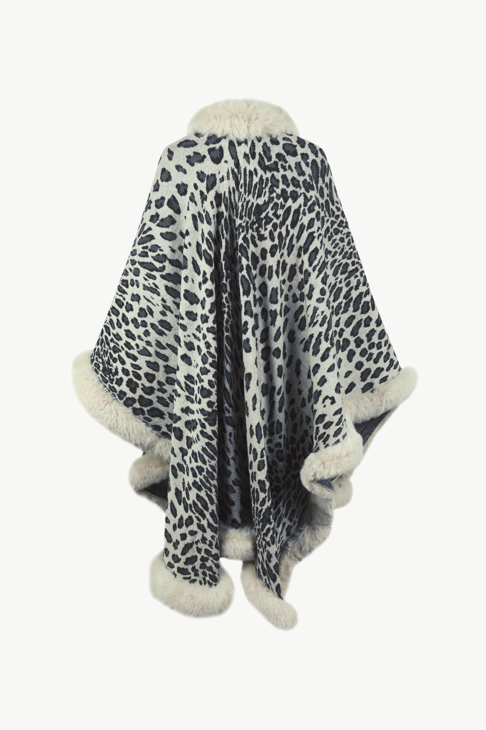 Leopard Open Front Poncho - FunkyPeacockStore (Store description)