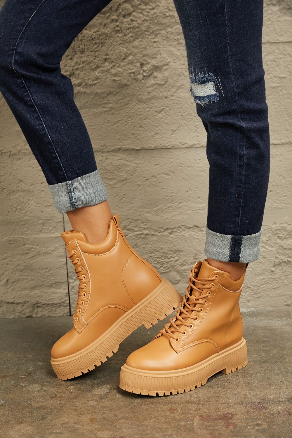 East Lion Corp Platform Combat Boots - FunkyPeacockStore (Store description)