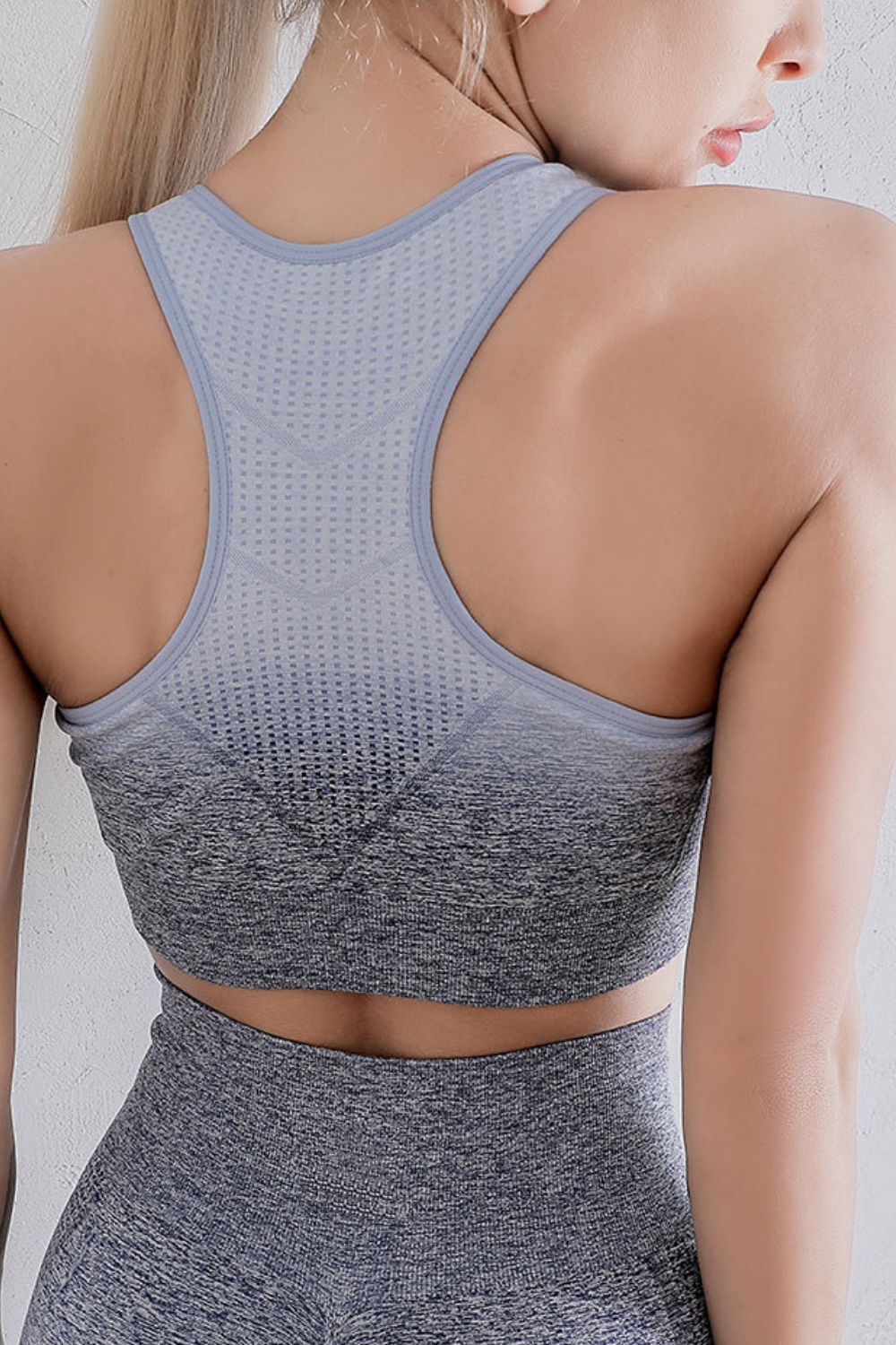 Gradient Racerback Sports Bra - FunkyPeacockStore (Store description)