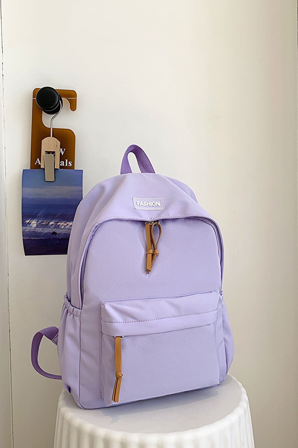 FASHION Polyester Backpack - FunkyPeacockStore (Store description)