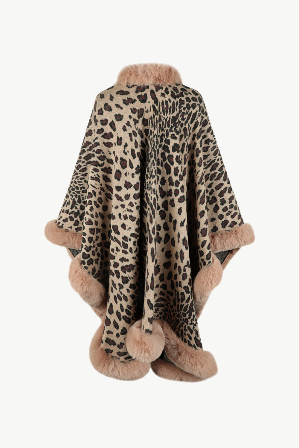 Leopard Open Front Poncho - FunkyPeacockStore (Store description)