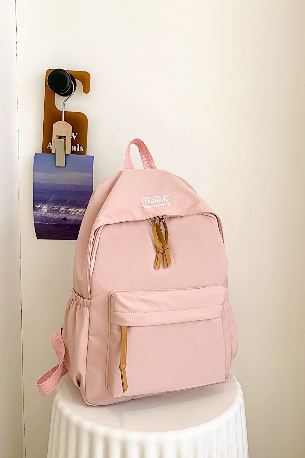 FASHION Polyester Backpack - FunkyPeacockStore (Store description)