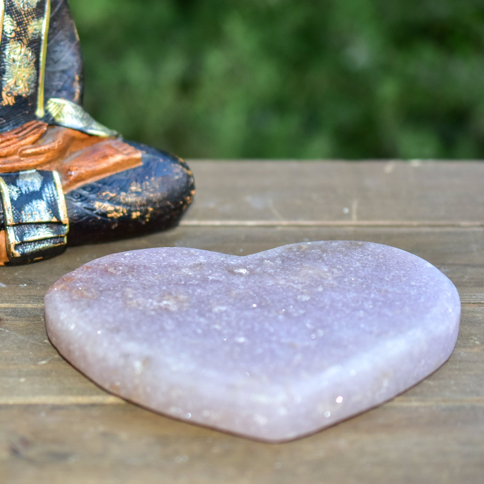 Pink Amethyst Hearts - FunkyPeacockStore (Store description)