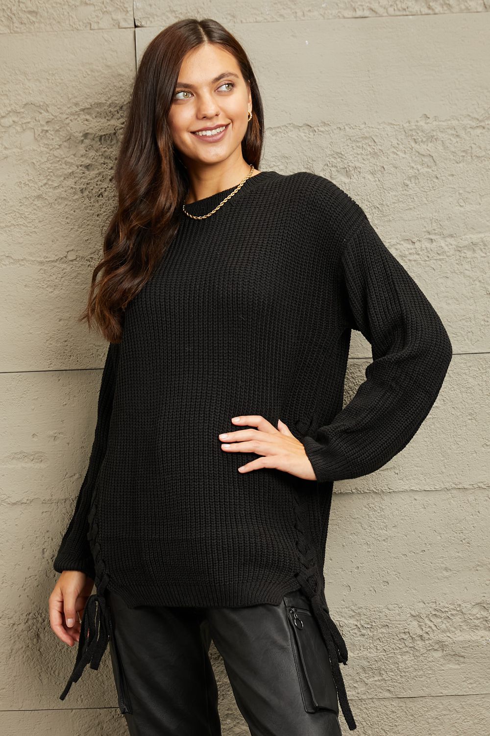 e.Luna Chunk Tunic Sweater - FunkyPeacockStore (Store description)