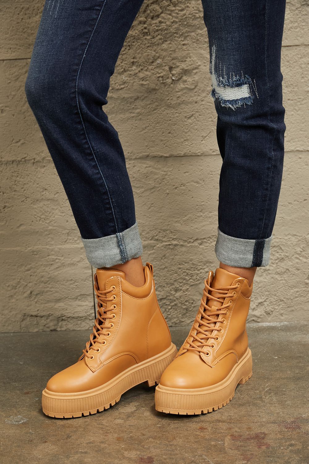 East Lion Corp Platform Combat Boots - FunkyPeacockStore (Store description)