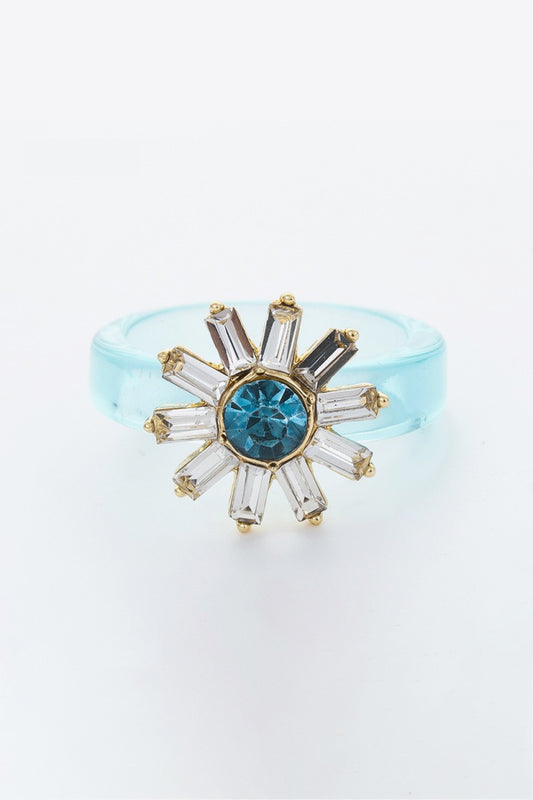 Only With You Sunflower Ring - FunkyPeacockStore (Store description)