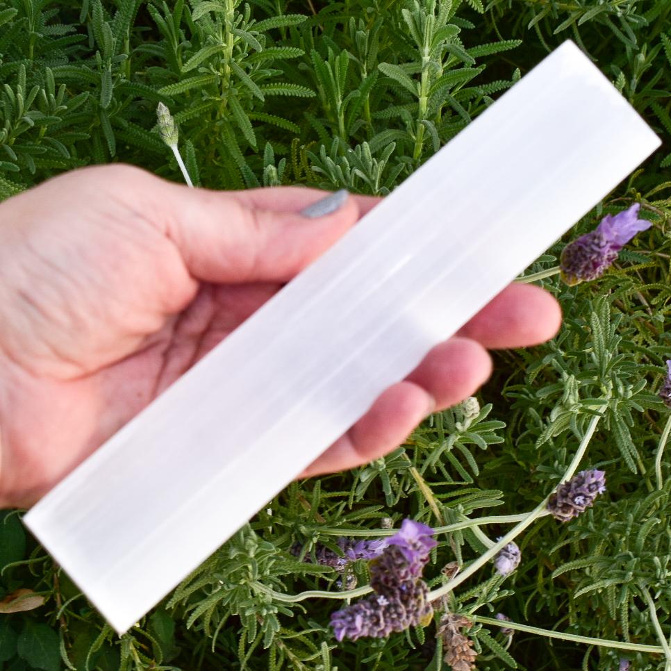 Polished Selenite Bar - FunkyPeacockStore (Store description)