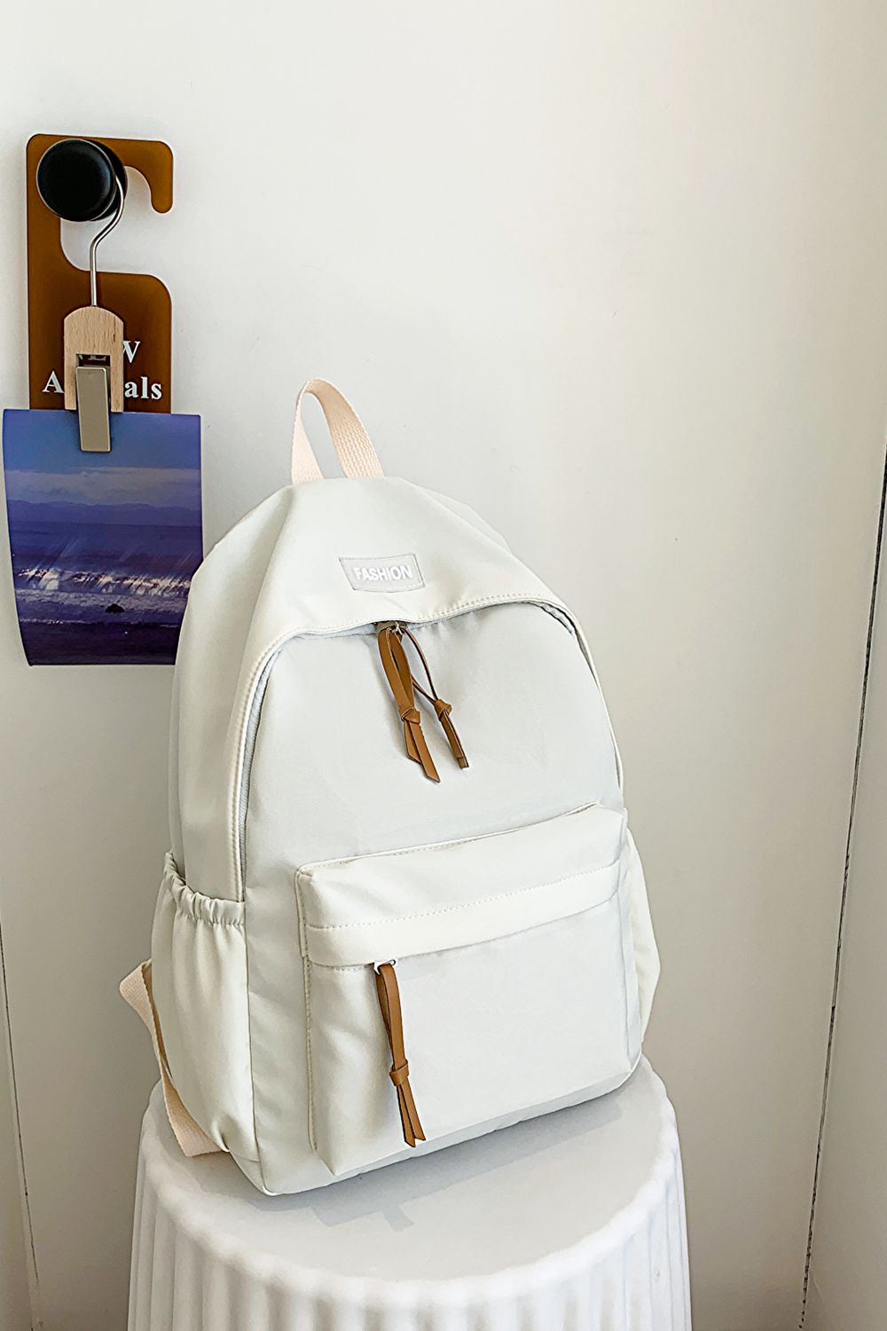 FASHION Polyester Backpack - FunkyPeacockStore (Store description)