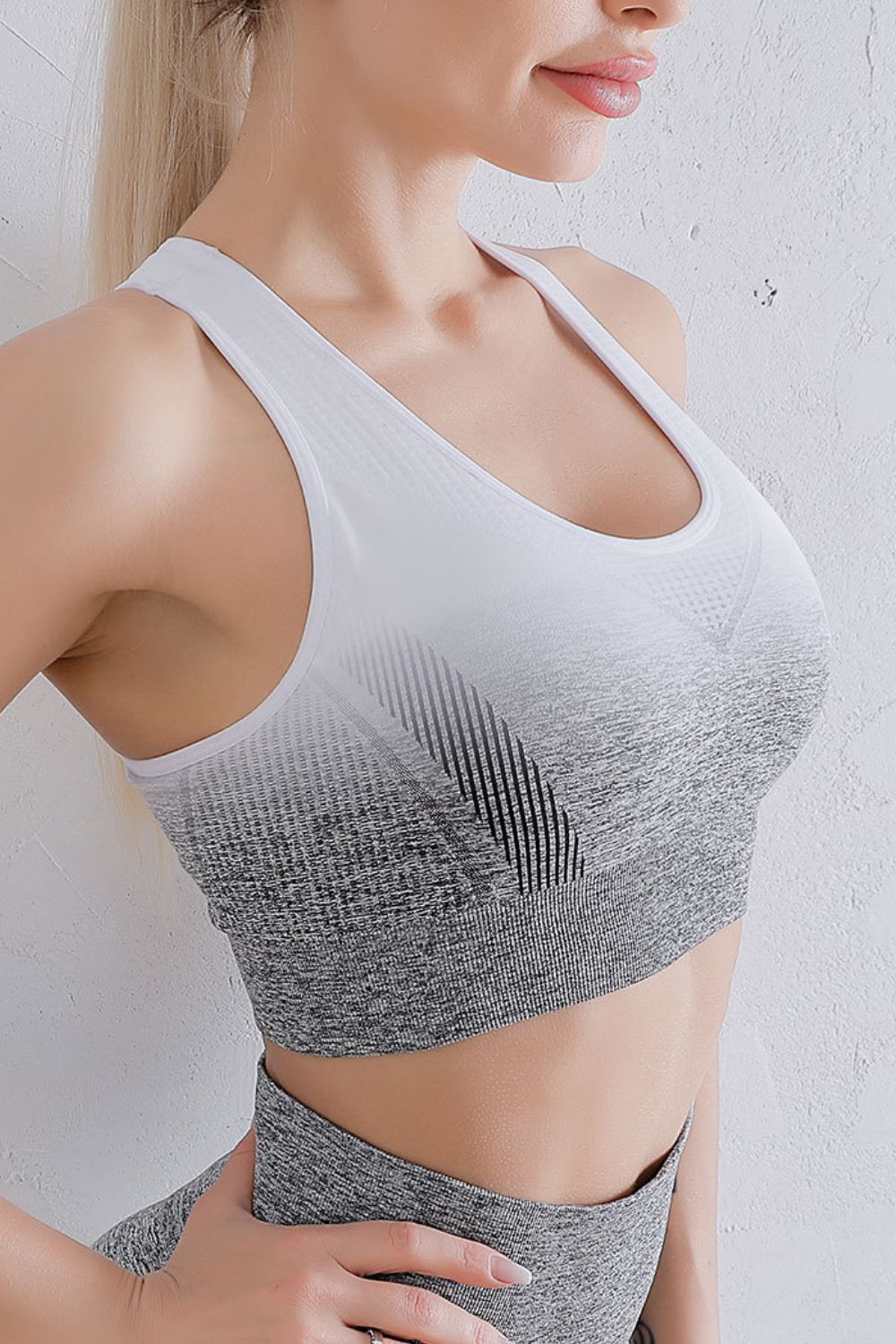 Gradient Racerback Sports Bra - FunkyPeacockStore (Store description)