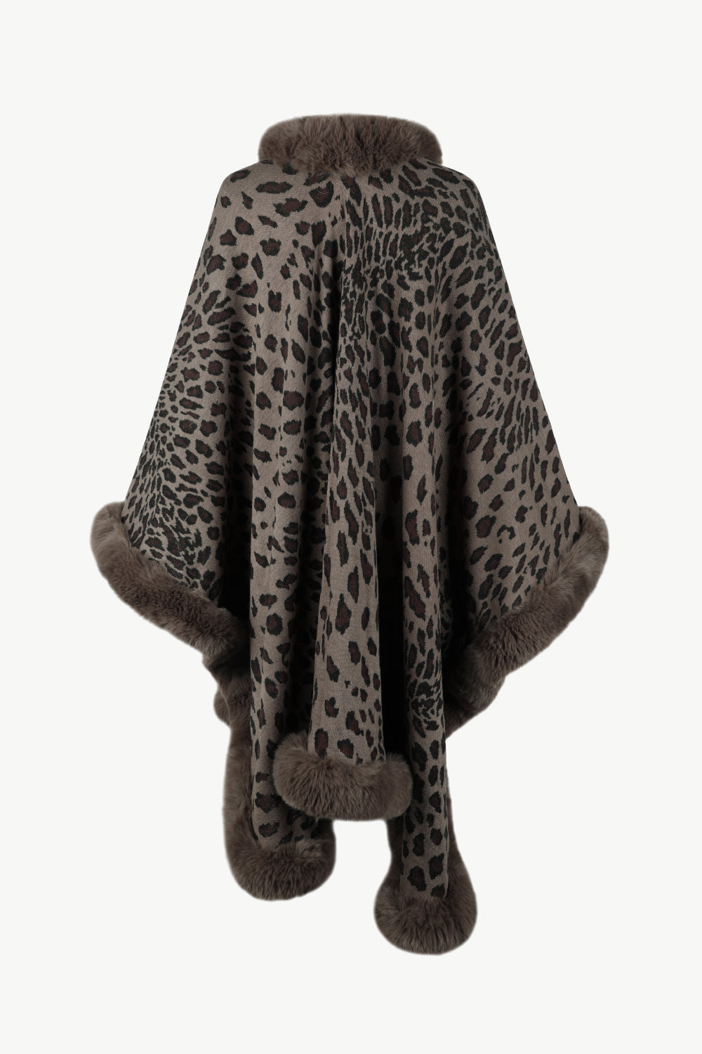 Leopard Open Front Poncho - FunkyPeacockStore (Store description)