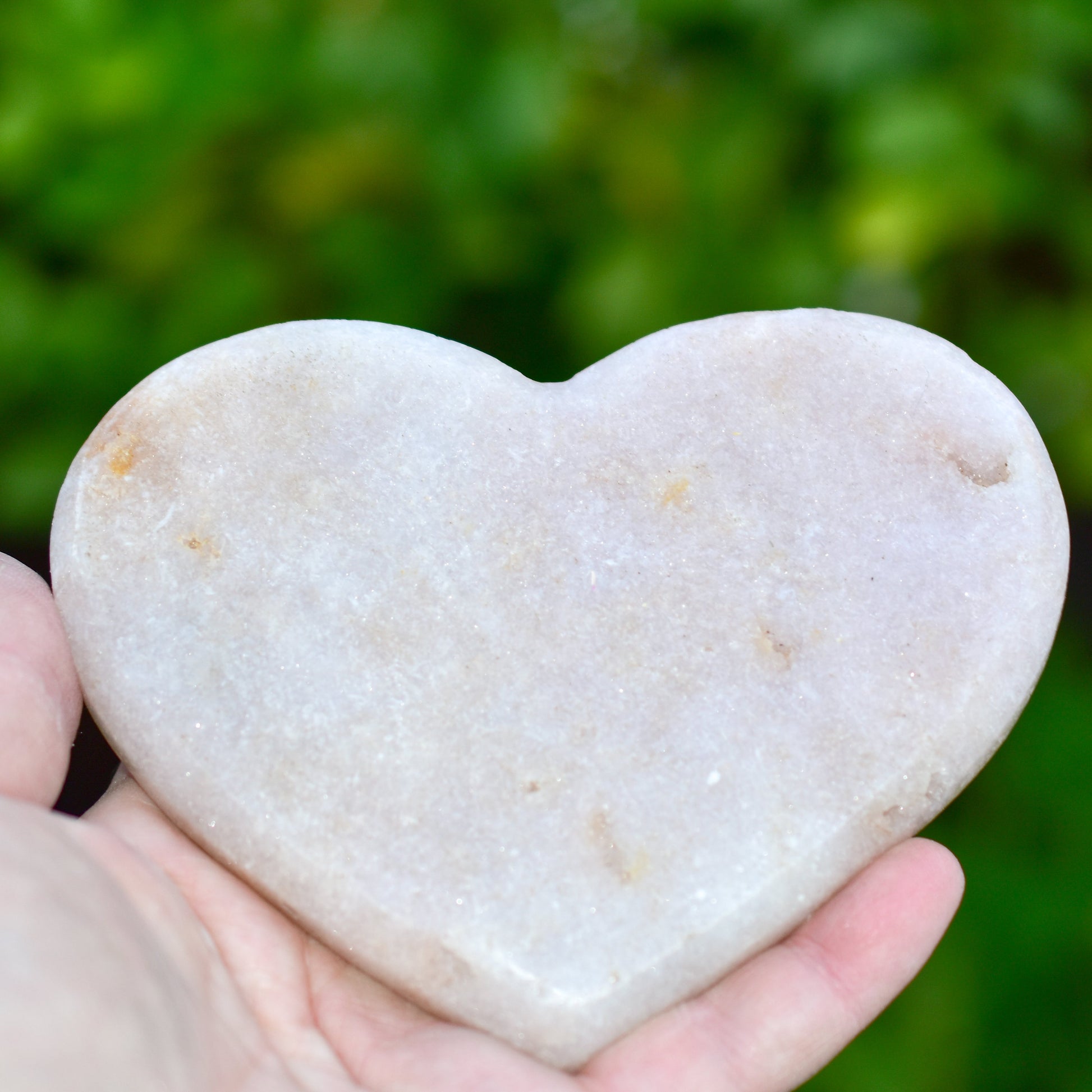 Pink Amethyst Hearts - FunkyPeacockStore (Store description)