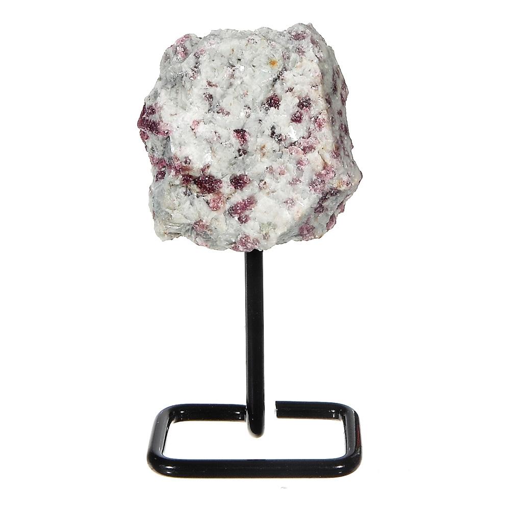 Natural Stones Display on Metal Base - FunkyPeacockStore (Store description)