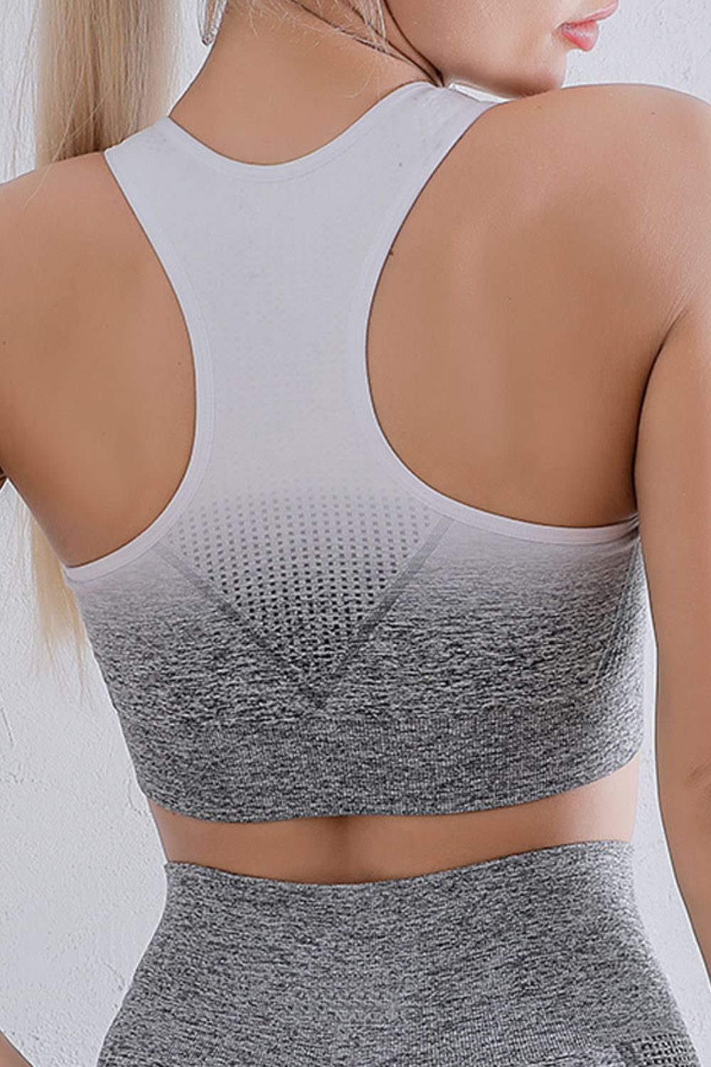 Gradient Racerback Sports Bra - FunkyPeacockStore (Store description)