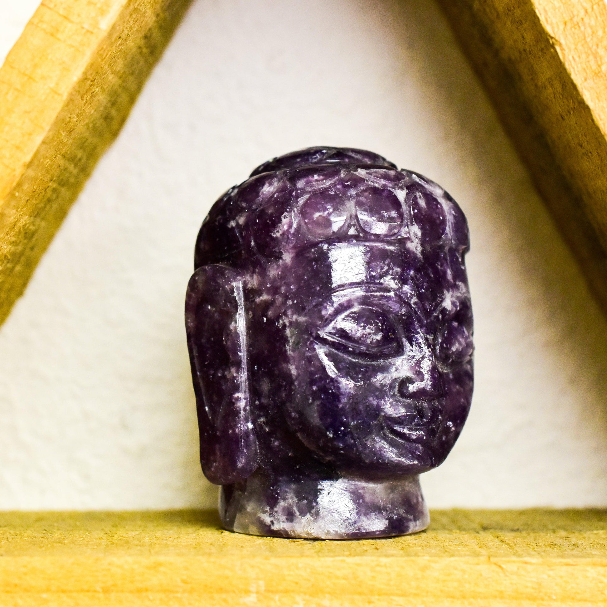 Crystal Buddha Heads - FunkyPeacockStore (Store description)