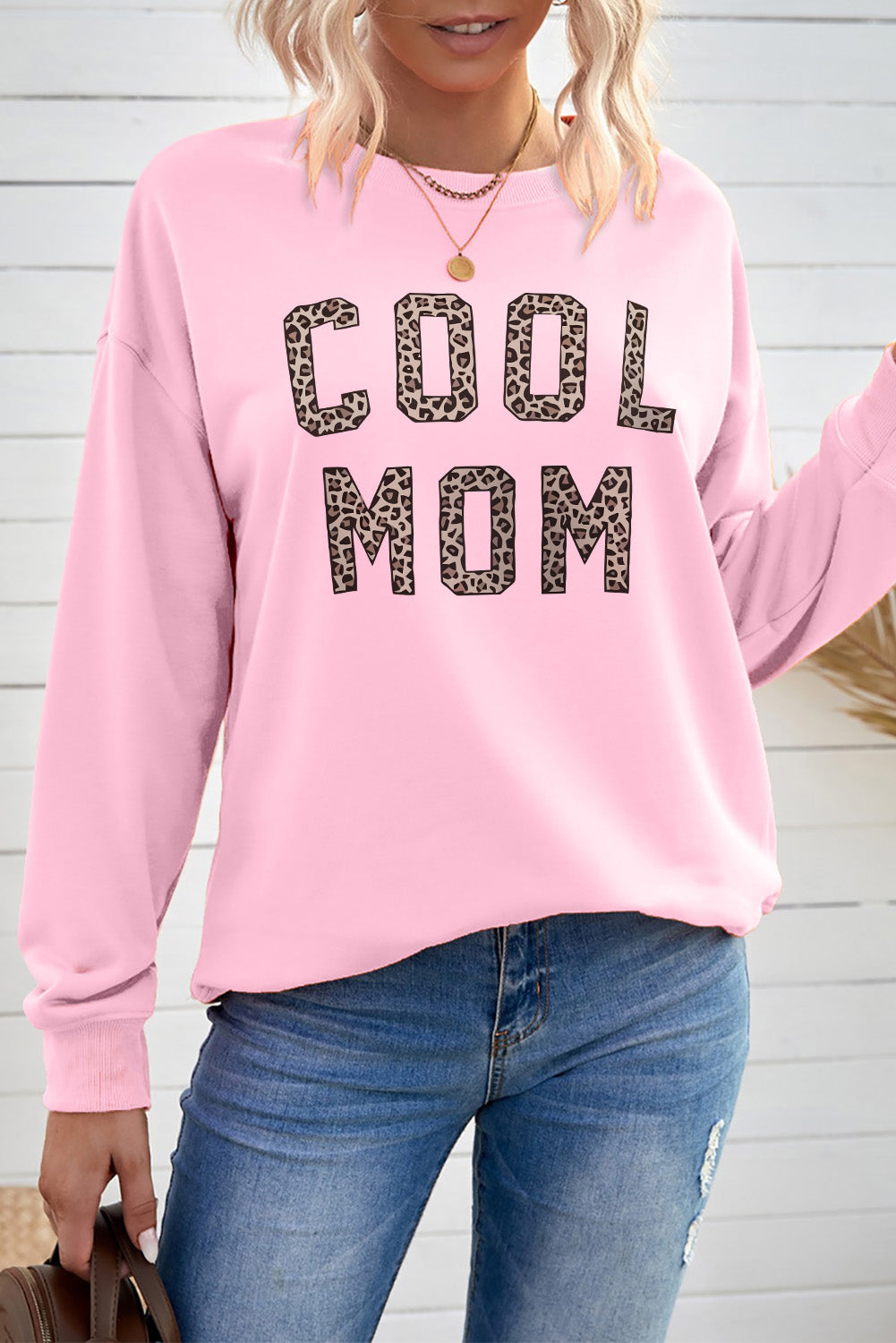 COOL MOM Graphic Drop Shoulder Sweatshirt - FunkyPeacockStore (Store description)