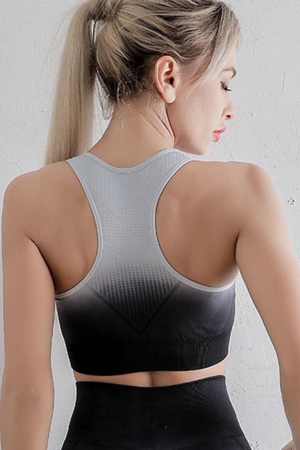 Gradient Racerback Sports Bra - FunkyPeacockStore (Store description)