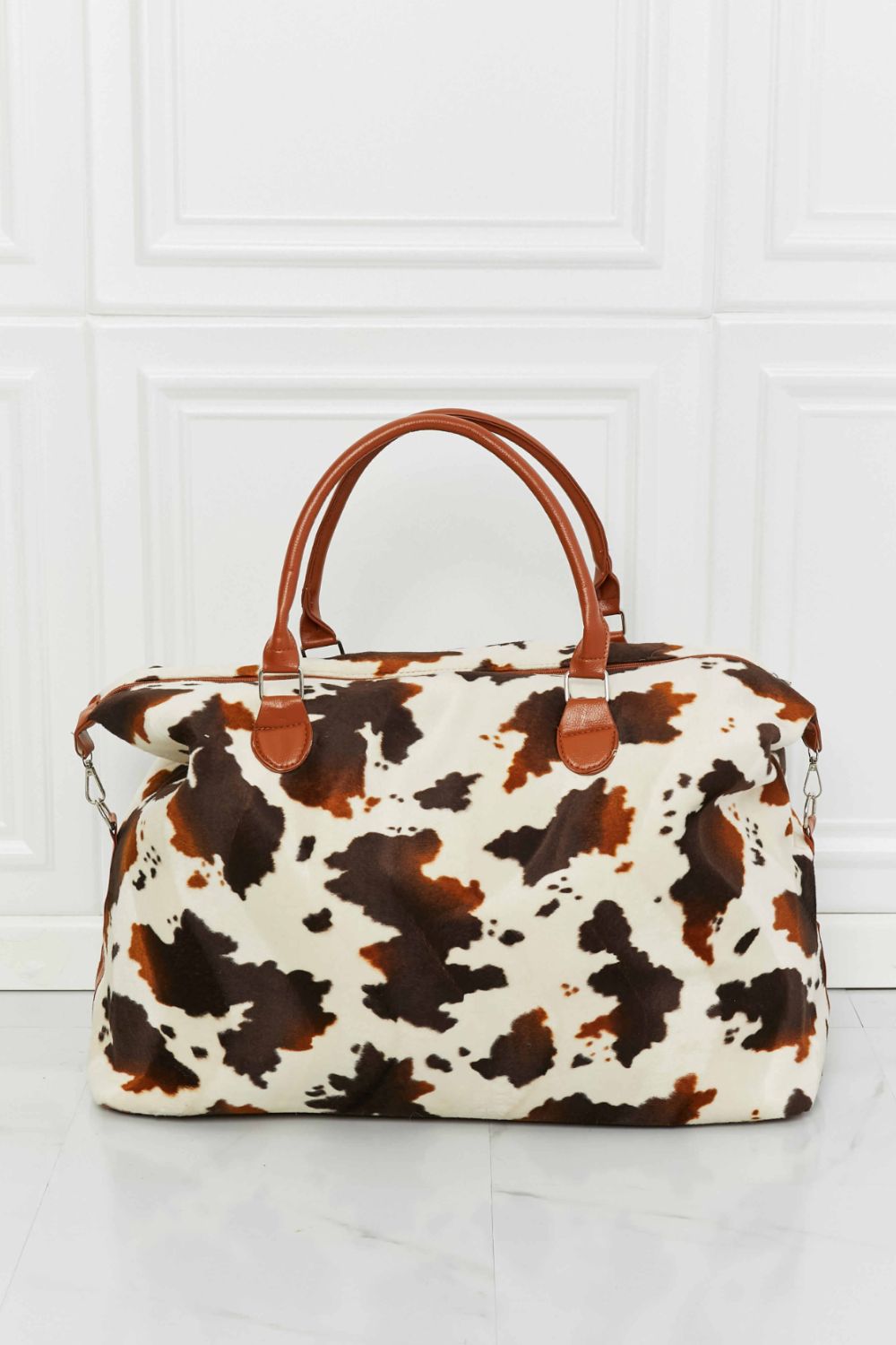 Animal Print Plush Weekender Bag - FunkyPeacockStore (Store description)